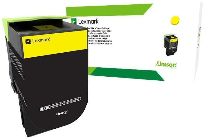 Lexmark Original Toner Standard Variante - CS/CX417 gelb 3500 Seiten (71B0H40)