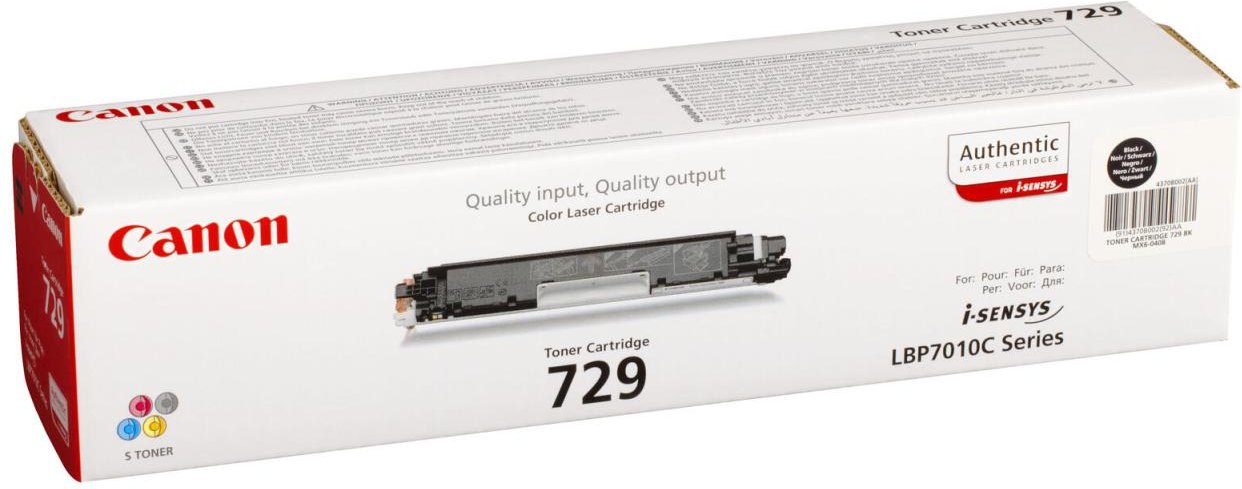 Canon Original Toner 729BK schwarz 1.200 Seiten (4370B002)