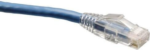 Eaton Tripp Lite Series Cat6 Gigabit Solid Conduczur Snagless UTP Ethernet Kabel (RJ45 Stecker/Stecker), Blue, 175 ft. (