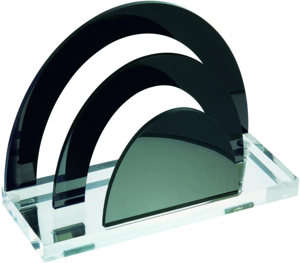Thumbnail - WEDO Briefständer Acryl Exclusiv glasklar/schwarz