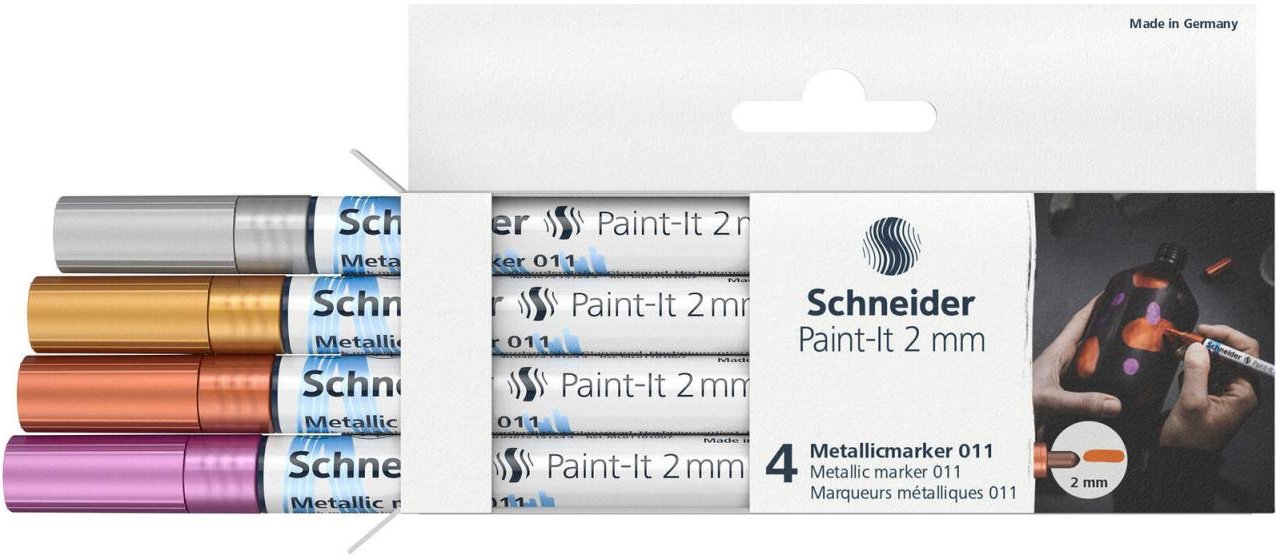 Schneider 011 Lackmarker 2.0 mm Mehrfarbig
