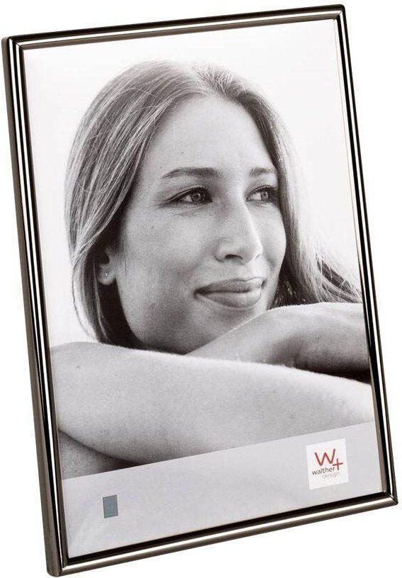 walther design Bilderrahmen Chloe 13,1 x 18,1 cm anthrazit