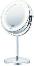 beurer BS 55 Beleuchteter Kosmetikspiegel Chrom