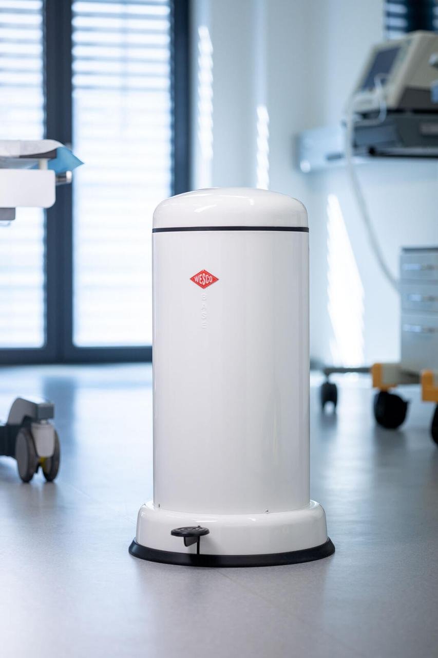 WESCO Mülleimer 20,0 l weiß