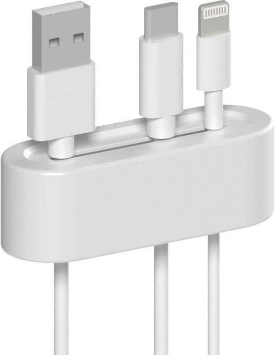 Hama Kabelorganizer weiß