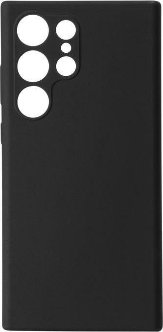 eSTUFF Samsung Galaxy S23 Ultra MADRID Silicone Cover - Black
