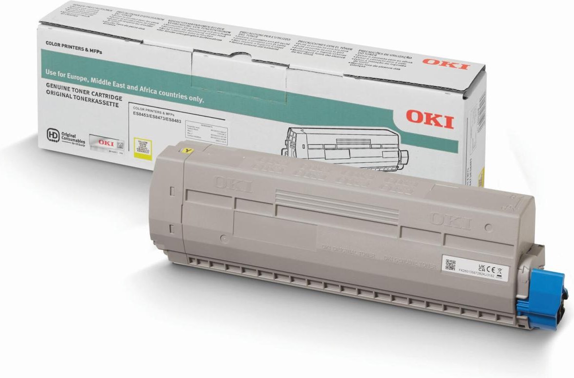 Thumbnail - OKI Original Toner 45862819 gelb