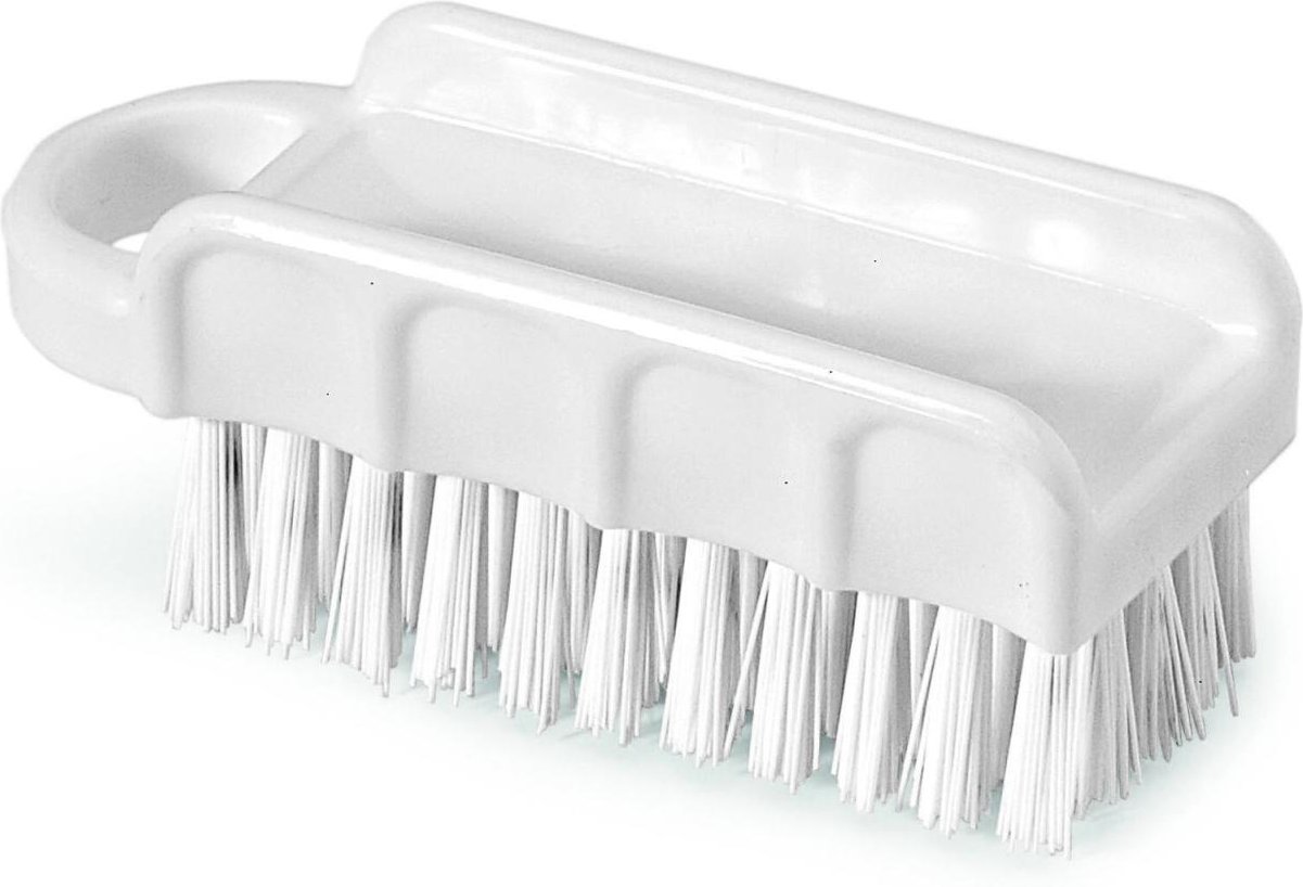 Nölle Nagelbürste weiß Kunststoff