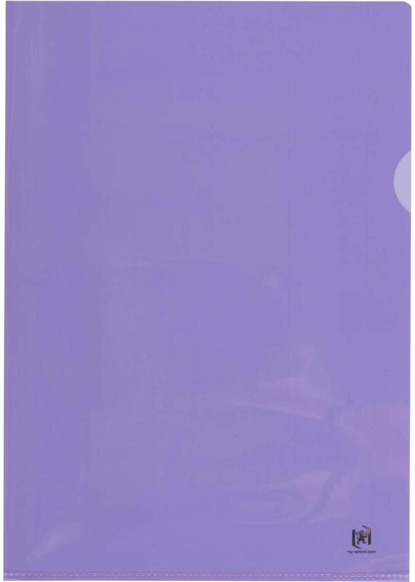OXFORD Sichthüllen DIN A4 lila