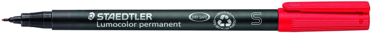 STAEDTLER Lumocolor Folienstifte 0.4 mm Rot