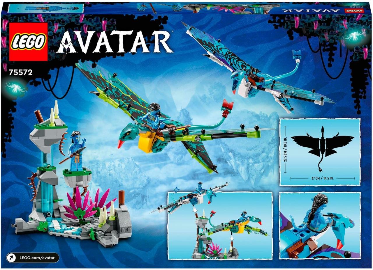 LEGO® Avatar Jakes und Neytiris erster Flug auf einem Banshee 75572