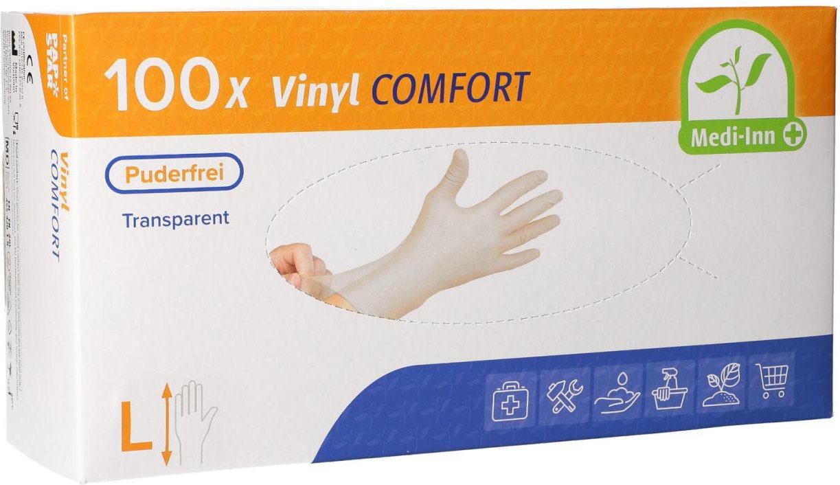 PAPSTAR Einmalhandschuhe COMFORT L transparent