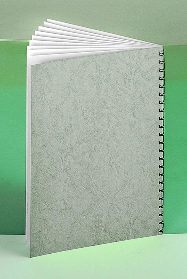 RENZ Rückwände für Bindemappen DIN A4 250 g/qm grau