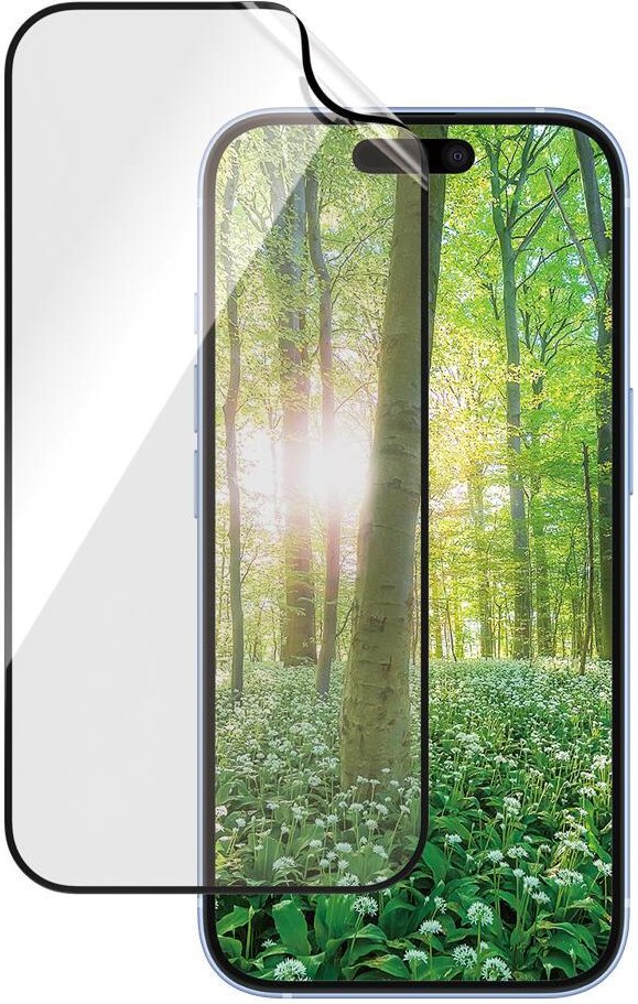 PanzerGlass® Eco MATRIX Displayschutz für iPhone 16 & 15 - Ultra-Wide Fit