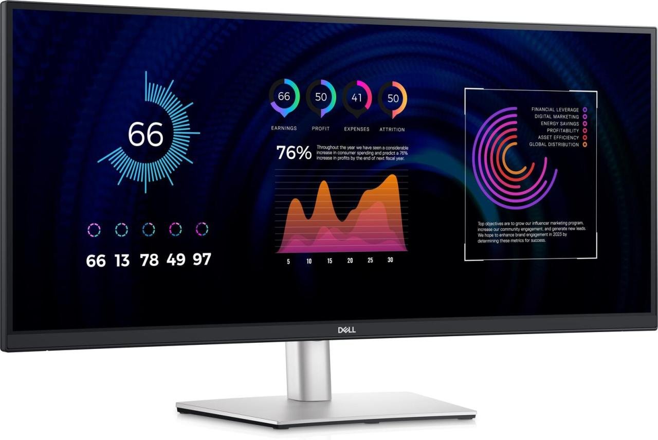 Dell P3424WE Monitor (34,1 Zoll) 86,7cm