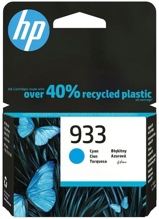 Thumbnail - HP Original 933 Druckerpatrone - cyan (CN058AE#BGX)