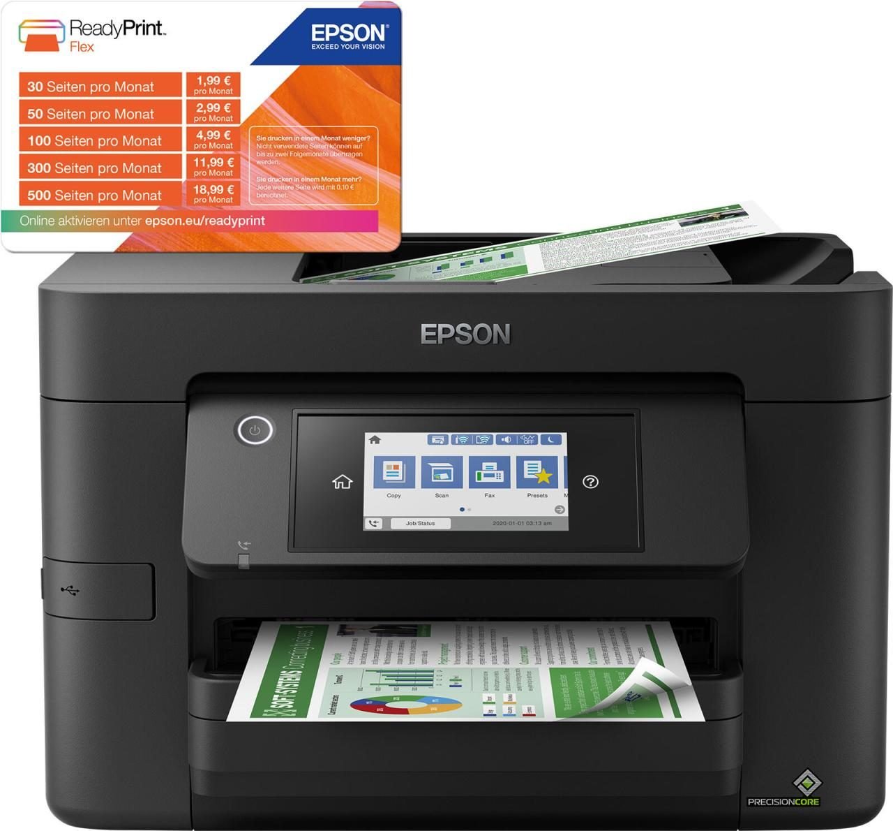 Epson WorkForce Pro WF-4820DWF Tintenstrahl-Multifunktionsgerät