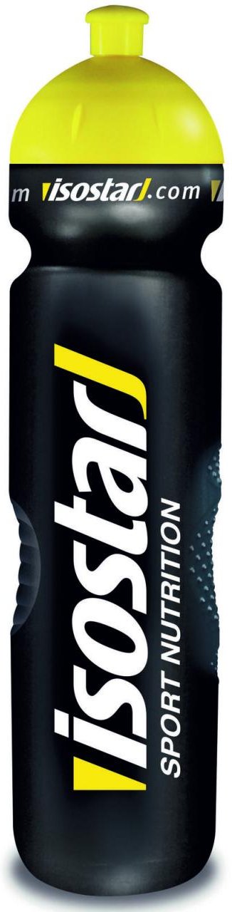 Thumbnail - isostar Trinkflasche 1,0 l silber, schwarz