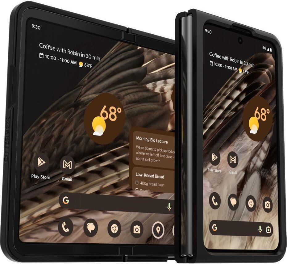 OtterBox Thin Flex Series für das Google Pixel Fold - Schwarz