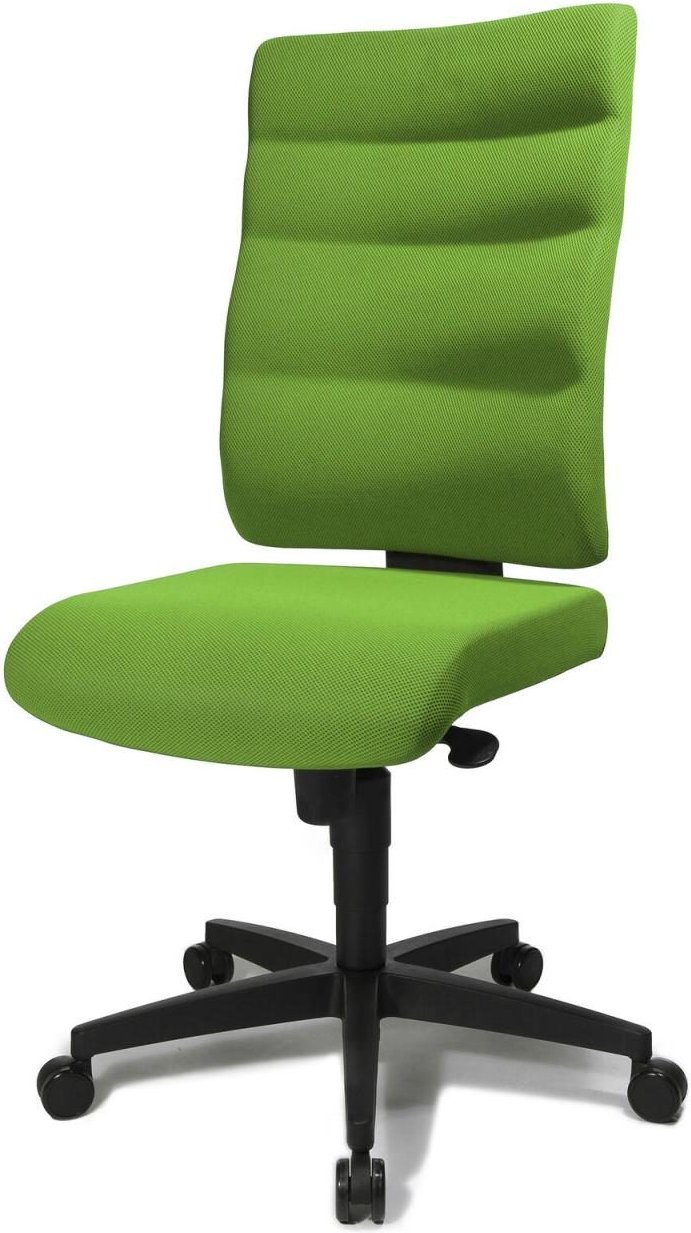 Bürostuhl Unni Med grün, Gestell schwarz