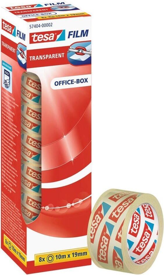 Thumbnail - tesa OFFICE-BOX Klebefilm 19 mm x 10 m transparent