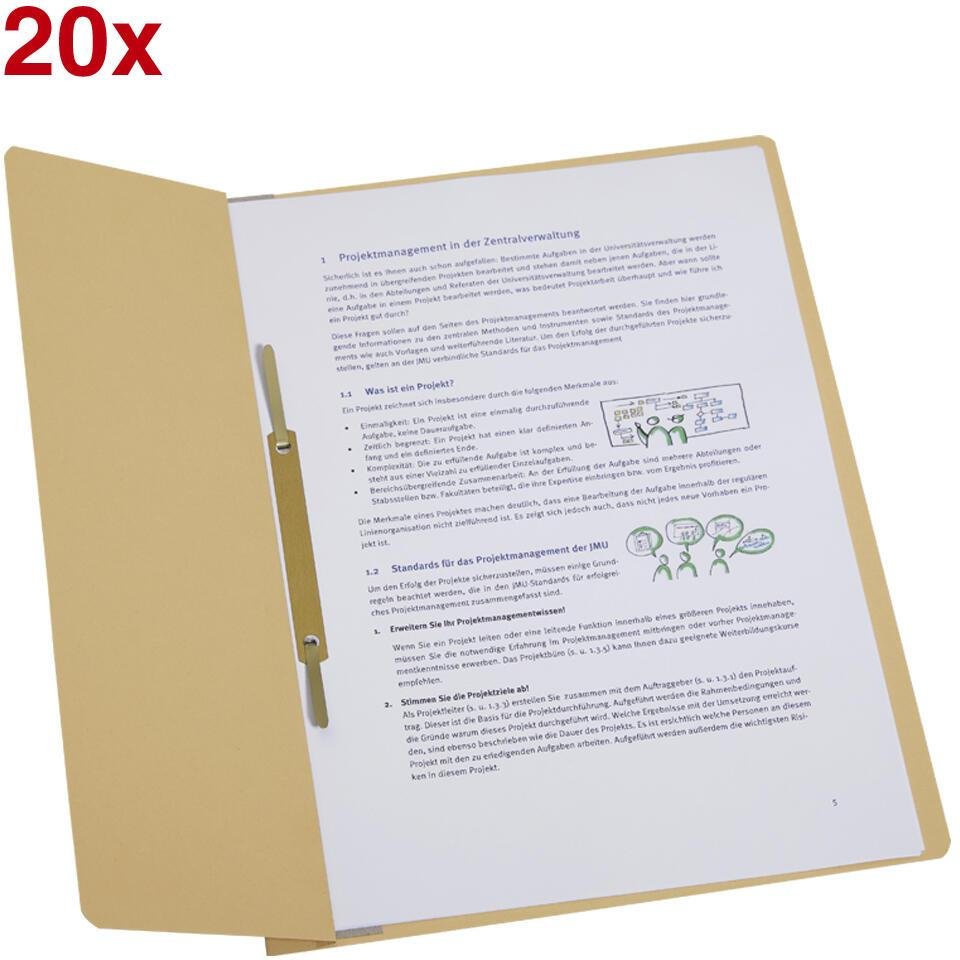 Ösenhefter DIN A4 chamois