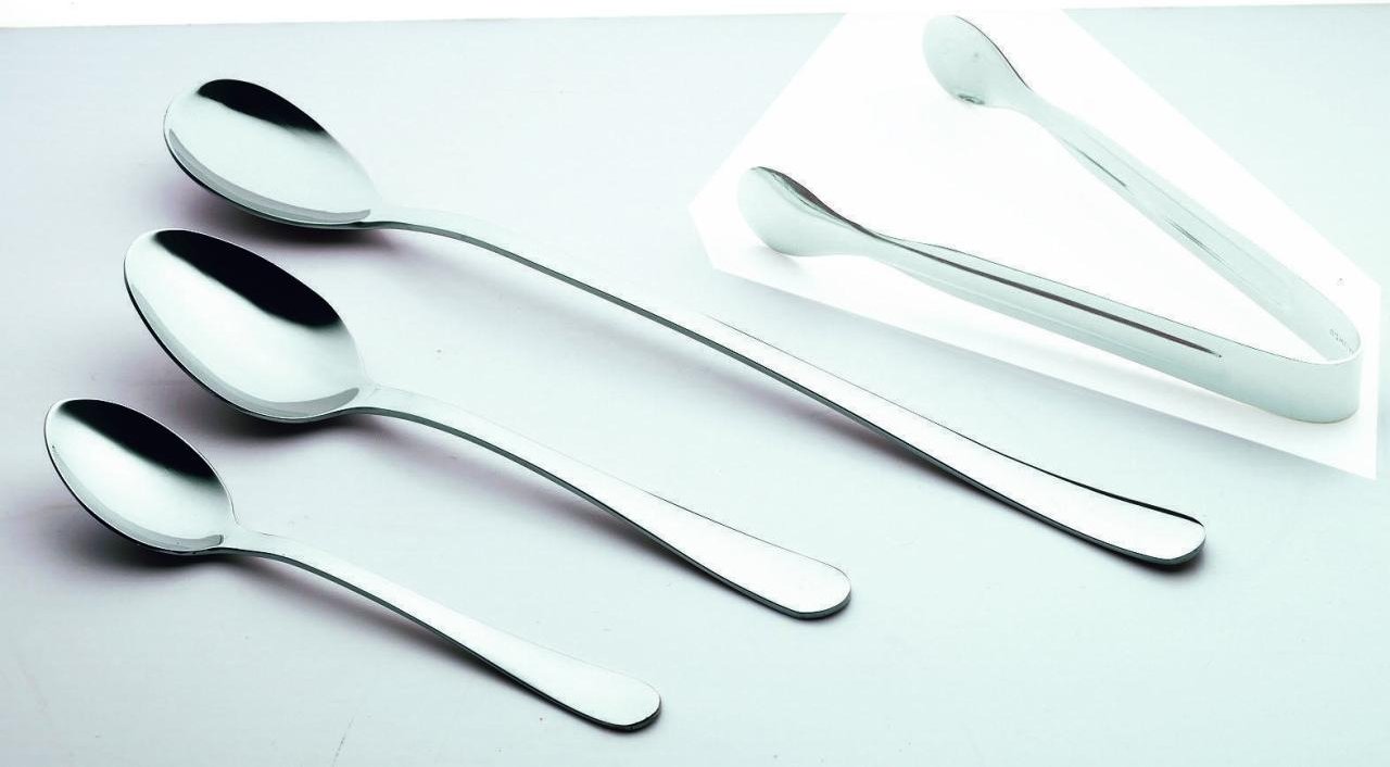 Thumbnail - Esmeyer Langstiellöffel silber Edelstahl 18/0