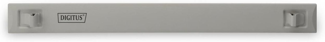 Digitus Blindabdeckung Snap-In 1HE ABS Kunststoff grau (DN-97650)