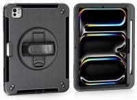 4smarts Rugged Case Grip für Apple iPad Pro 11" (M4, 2024) schwarz