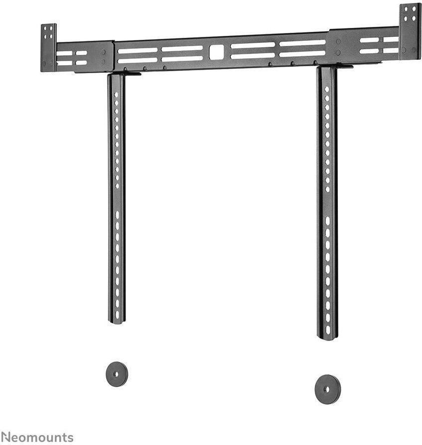 Neomounts AWL29-750BL1 universelle Videobar-/Sounbar-/Lautsprecher-Halterung, tiefenverstellbar (0-4,2 cm) - Schwarz