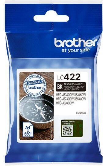 Brother Original LC-422BK Druckerpatrone - schwarz (LC422BK)