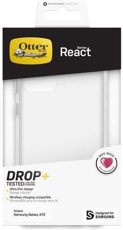 Thumbnail - OtterBox React Series Schutzhülle für Samsung Galaxy A72 (Transparent)