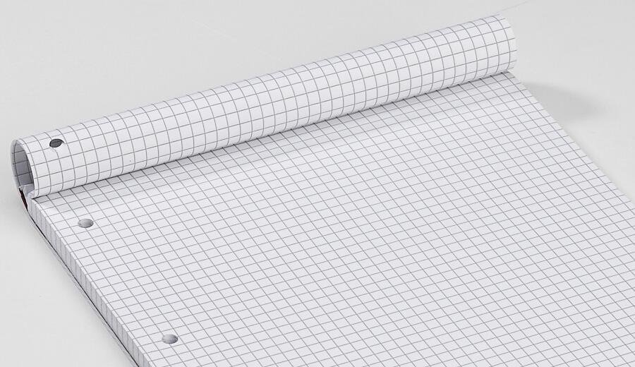 herlitz Briefblock DIN A4 kariert