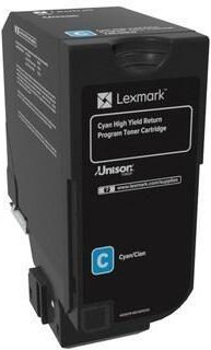 Lexmark Original Toner - cyan (74C2HC0) für CS725de/dte