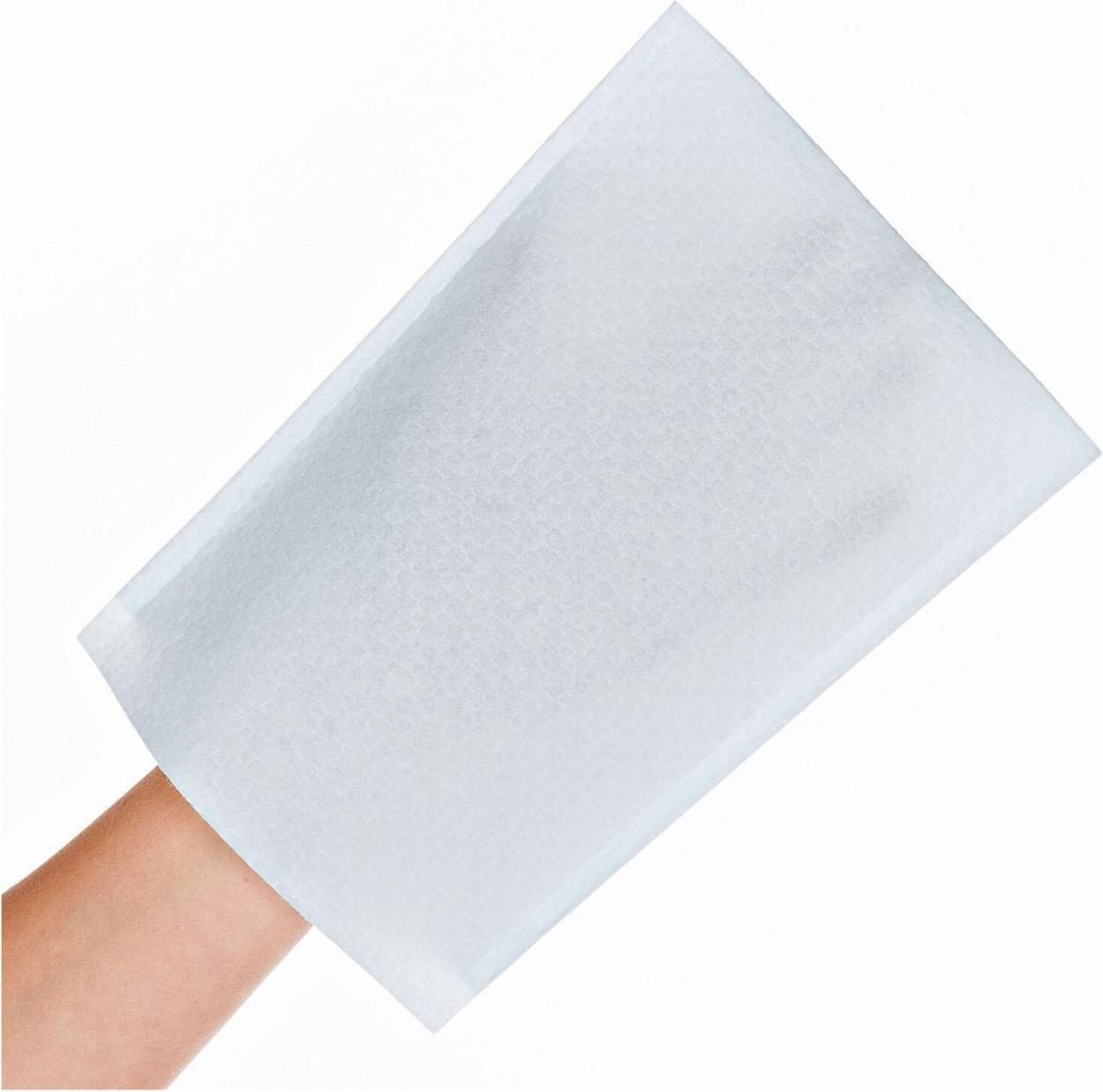 Thumbnail - HYGOSTAR Einmal-Waschhandschuh FRESH Einheitsgröße weiß