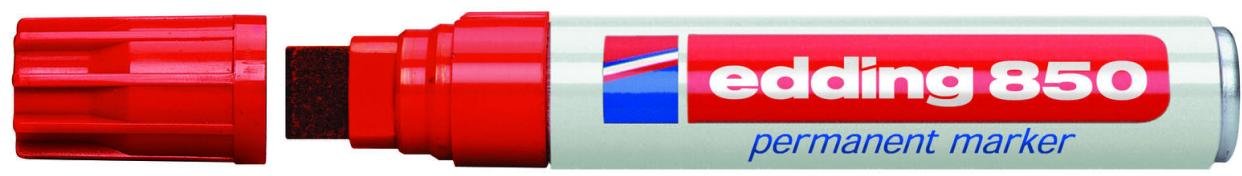 edding 850 Permanentmarker 5.0 - 16.0 mm Rot