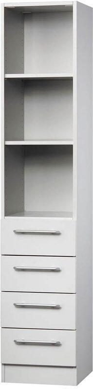 HAMMERBACHER Regalschrank 7600 RE, V7600/5/5/RE lichtgrau