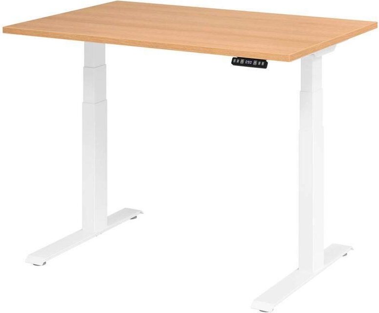 Thumbnail - HAMMERBACHER Schreibtisch VXDKB12/E/W eiche