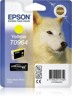 Epson Original T0964 Druckerpatrone UltraChrome K3 - gelb (C13T09644010)