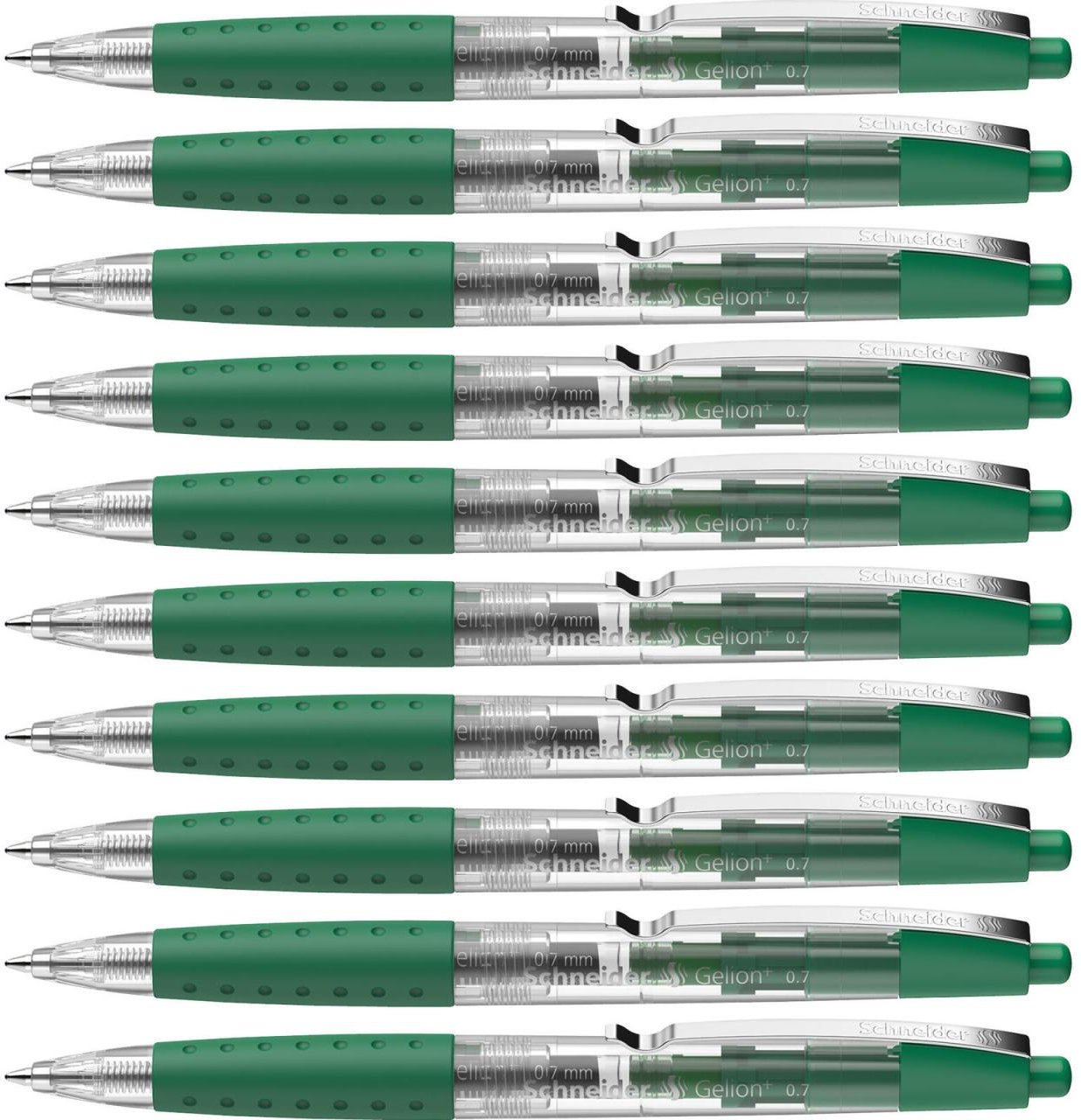 Schneider Gelion Gelschreiber 0.4 mm, Schreibfarbe: Grün