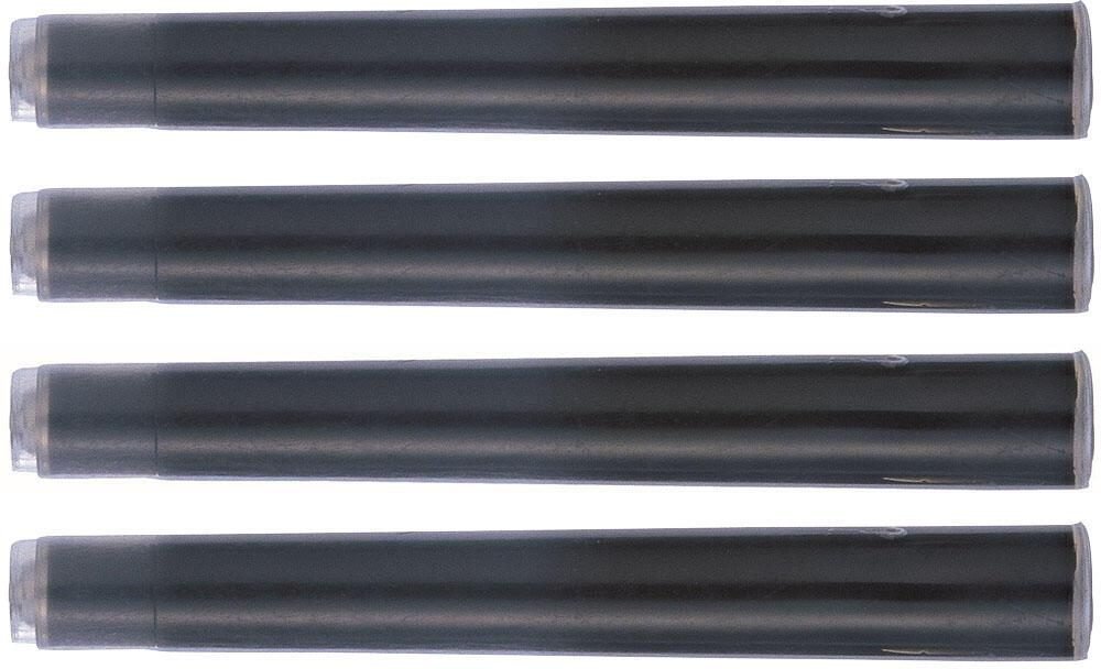 Pentel Tintenpatronen für Brush-Pens schwarz