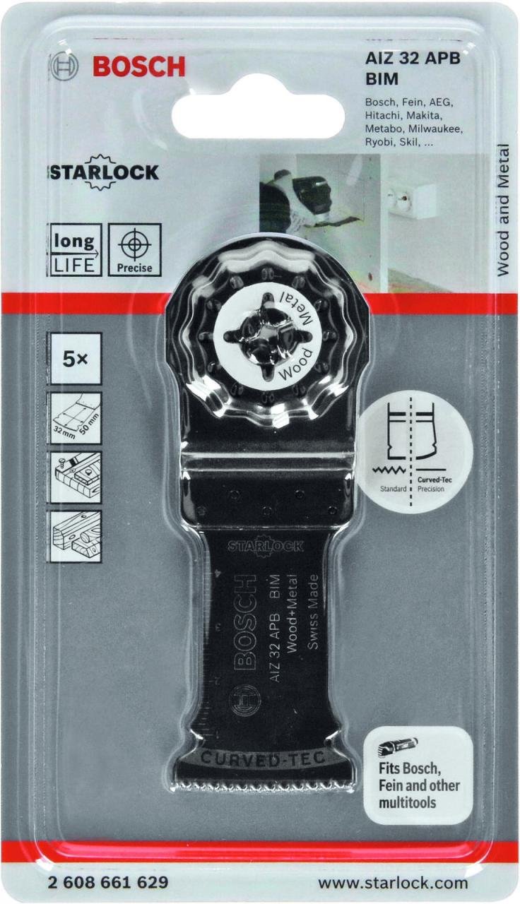 BOSCH AIZ 32 APB Wood and Metal Tauchsägeblätter 5 St.