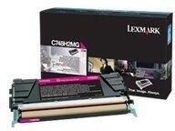 Lexmark Original Toner Standard Variante - C/X748 magenta 10000 Seiten (C748H2MG)