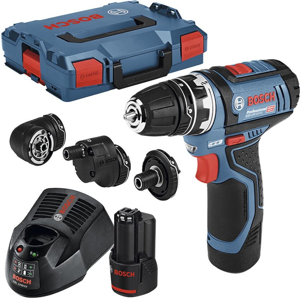 Thumbnail - BOSCH Professional Akku-Bohrschrauber-Set GSR 12V-15 FC