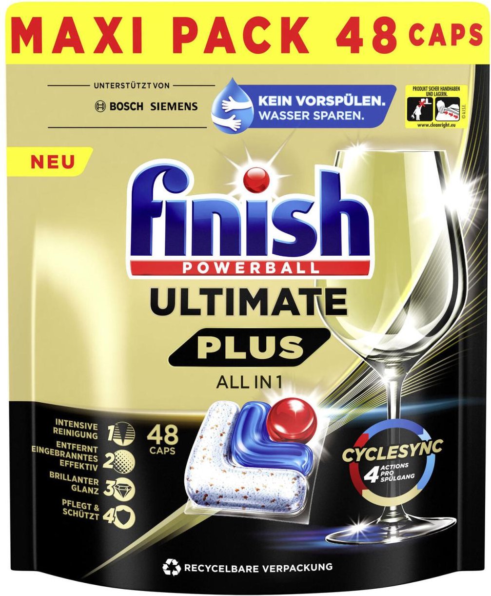 Calgonit finish Spülmaschinentabs POWERBALL ULTIMATE PLUS ALL IN 1 48 St.
