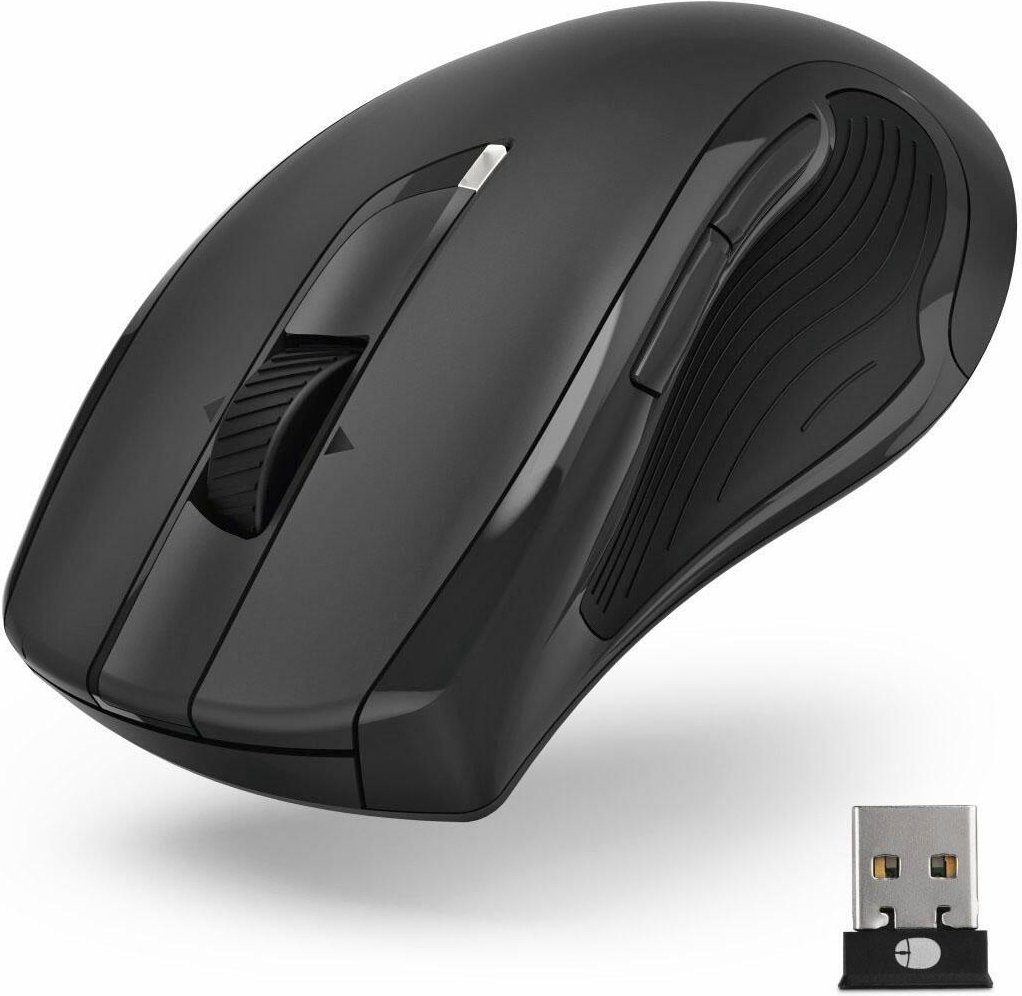 Hama MW-900 V2 Maus kabellos schwarz