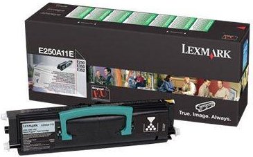 Lexmark Original Toner schwarz 3.500 Seiten (E250A11E) für E250d/dn, E350d, E352dn