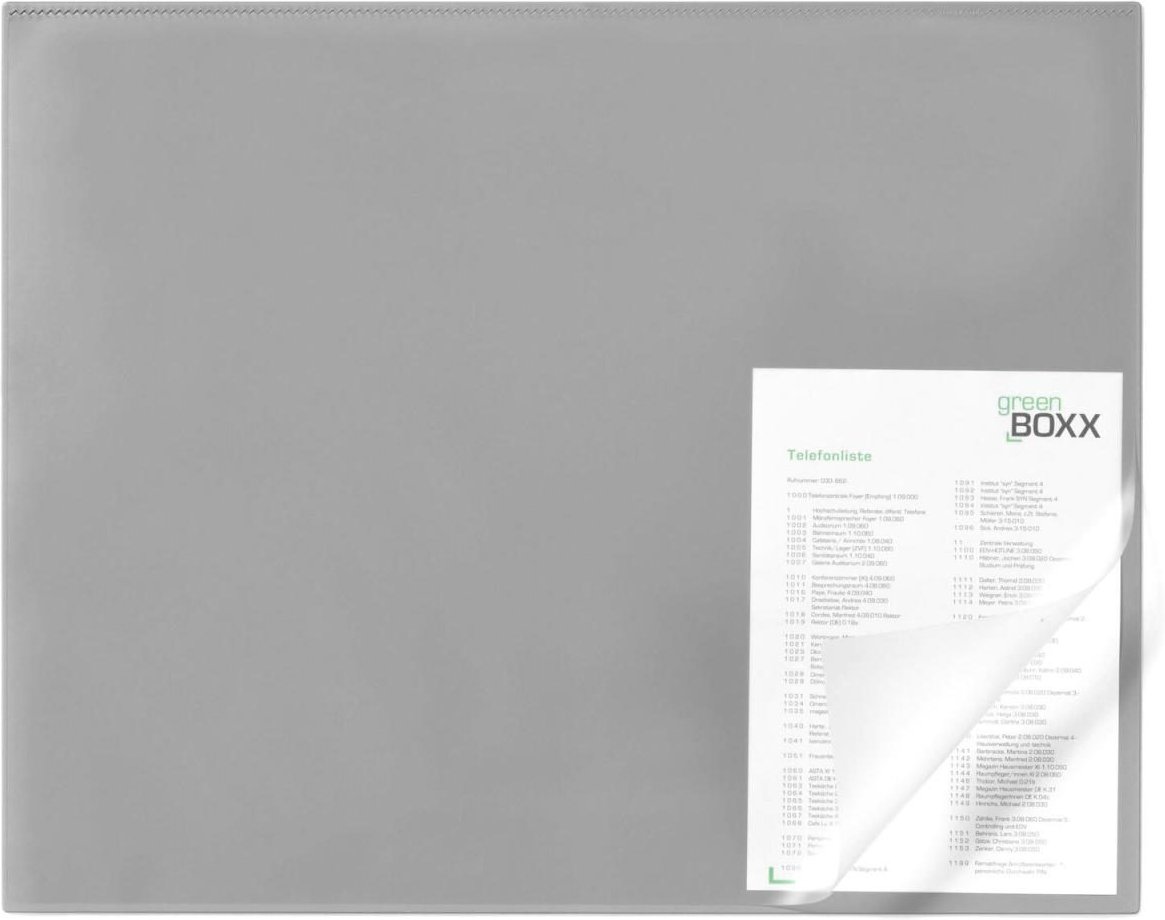 Thumbnail - DURABLE Schreibtischunterlage 65,0 x 52,0 cm grau