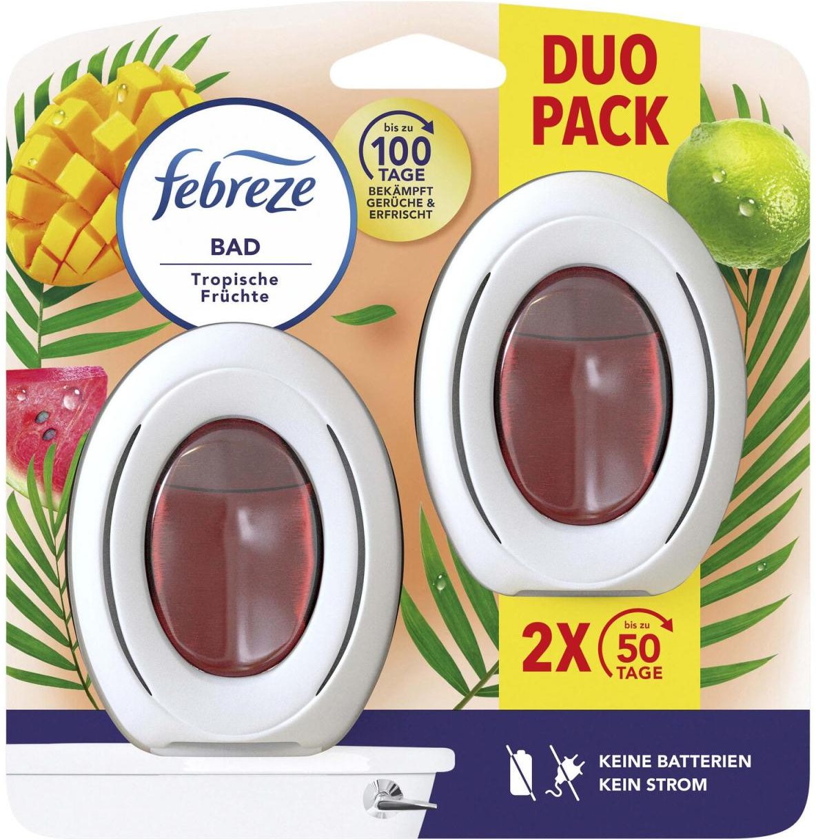 febreze Raumduft Tropische Früchte 2x7,5 ml