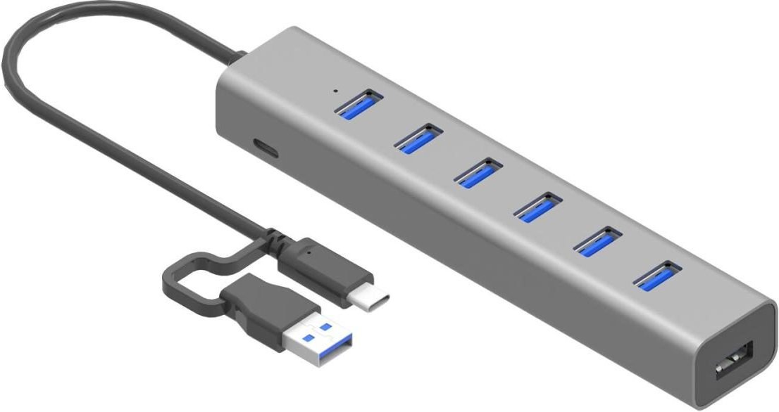 Thumbnail - I-TEC USB-C Charging Metal Hub 7 Port